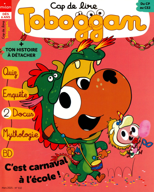 Toboggan abonnement magazine enfant pas cher