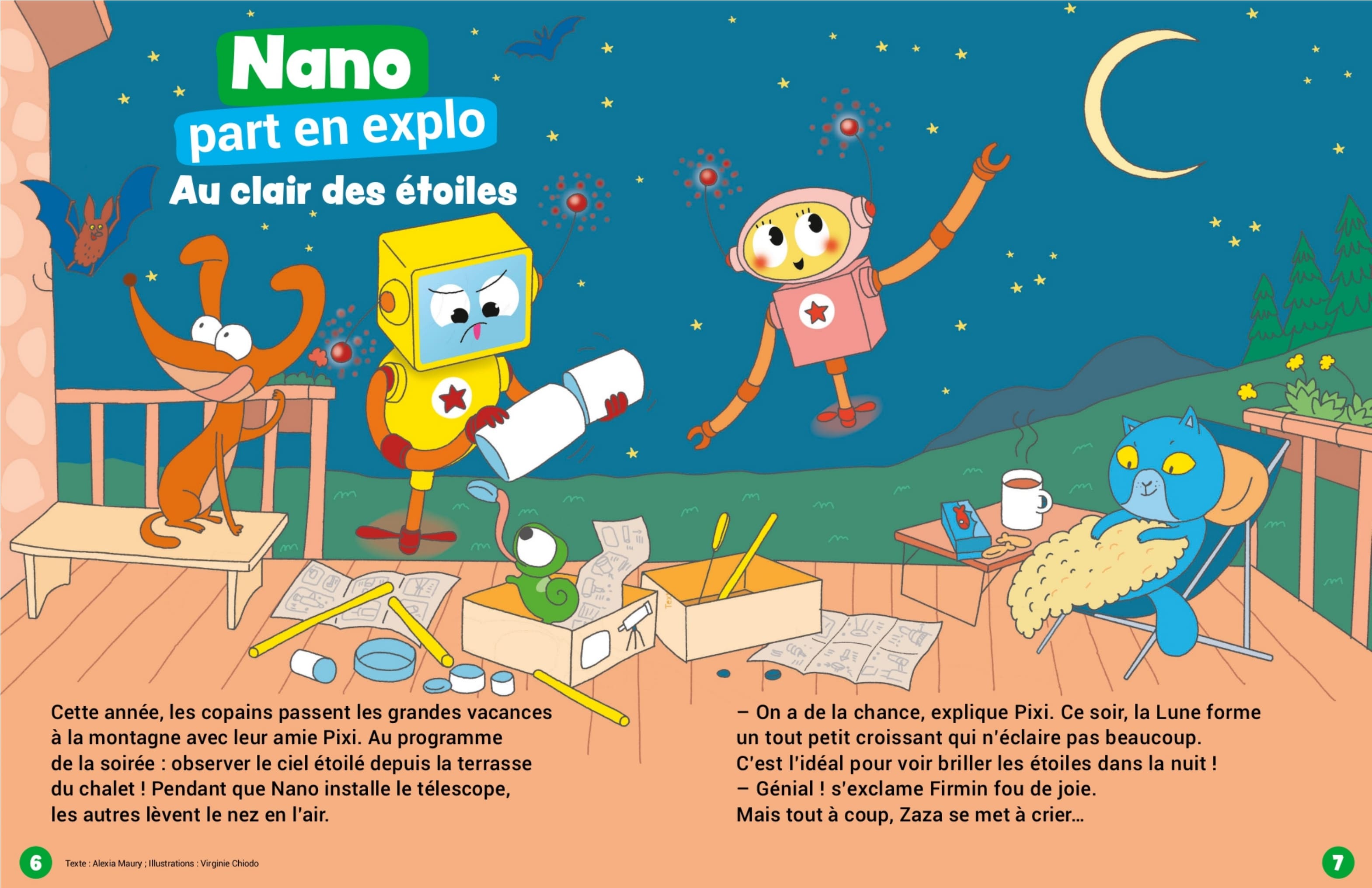 double page Mon Petit Science & Vie